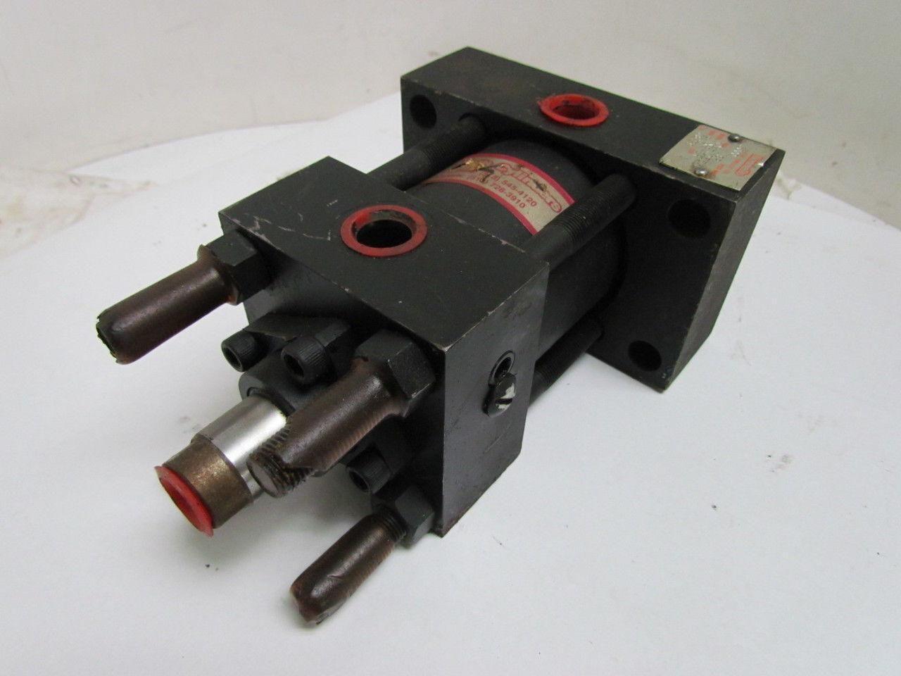 Hennells HD2-MDE5/MX2-BR Hydraulic Cylinder 2-1/2" Bore 1" Stroke Double Rod