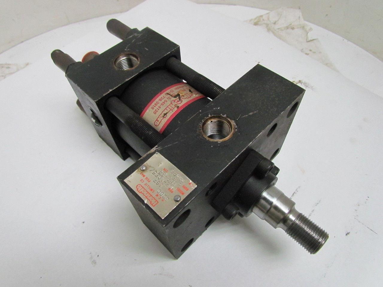 Hennells HD2-MDE5/MX2-BR Hydraulic Cylinder 2-1/2" Bore 1" Stroke Double Rod