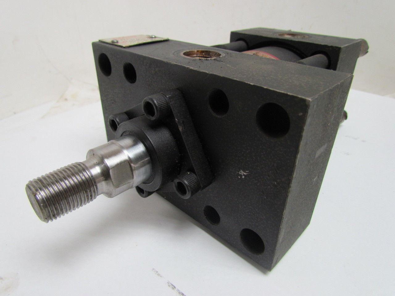 Hennells HD2-MDE5/MX2-BR Hydraulic Cylinder 2-1/2" Bore 1" Stroke Double Rod