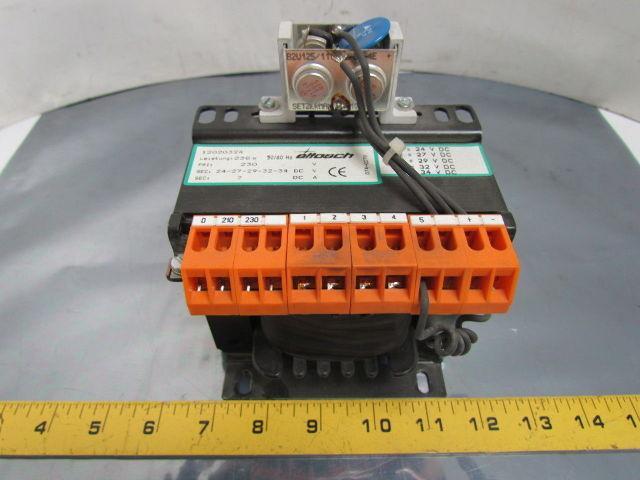 Eltosch 12020324 Transformer Pri 230VAC Sec 24-27-29-32-34 VDC 7A Sec