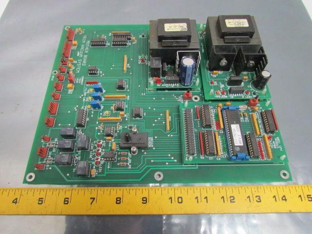 Bell & Howell TW 200 PCB# 117-11067 Trim Winder Vacuum Roll System Mother Board