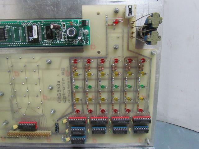 729.304.01 R729.050 Feedback Gauging System Keyed Touch Pad Led Control Panel