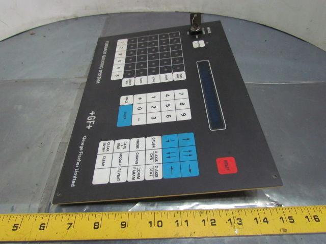 729.304.01 R729.050 Feedback Gauging System Keyed Touch Pad Led Control Panel