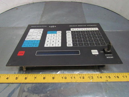 729.304.01 R729.050 Feedback Gauging System Keyed Touch Pad Led Control Panel