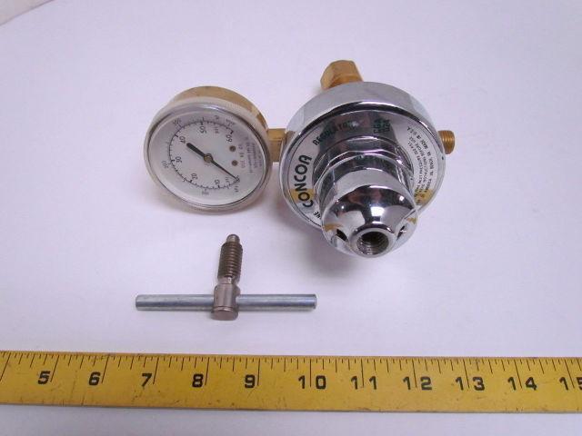 Concoa 1806 9931 Single Stage Station Regulator Oxygen CGA 024 40 PSI NIB