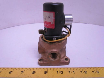 Humphrey 500AE1 3 10 Air Pilot Valve 1/2" NPT 24VDC 0-125 PSI 6.7 Watt