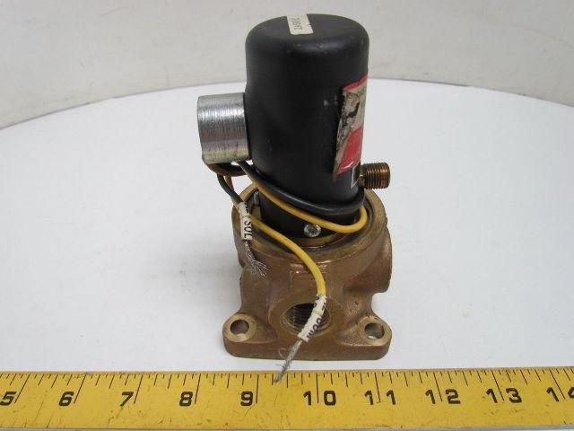 Humphrey 500AE1 3 10 Air Pilot Valve 1/2" NPT 24VDC 0-125 PSI 6.7 Watt