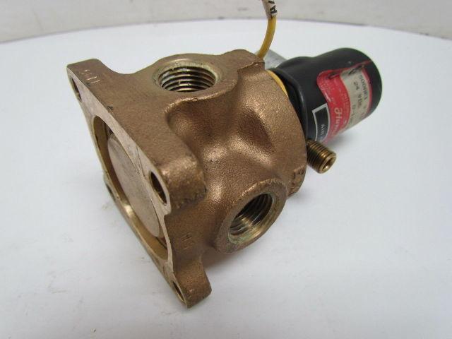 Humphrey 500AE1 3 10 Air Pilot Valve 1/2" NPT 24VDC 0-125 PSI 6.7 Watt