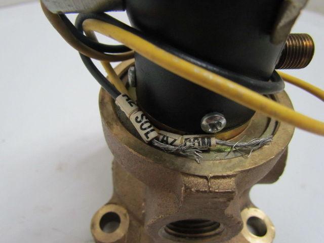Humphrey 500AE1 3 10 Air Pilot Valve 1/2" NPT 24VDC 0-125 PSI 6.7 Watt
