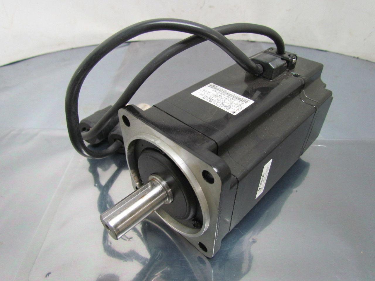 Omron BG3D6302H8 Sigma II AC Servo Motor w/13 Bit Incremental Encoder 230 Volt