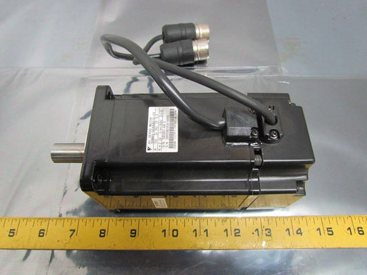 Omron BG3D6302H8 Sigma II AC Servo Motor w/13 Bit Incremental Encoder 230 Volt
