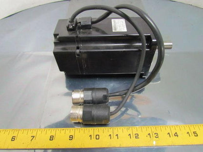 Omron BG3D6302H8 Sigma II AC Servo Motor w/13 Bit Incremental Encoder 230 Volt