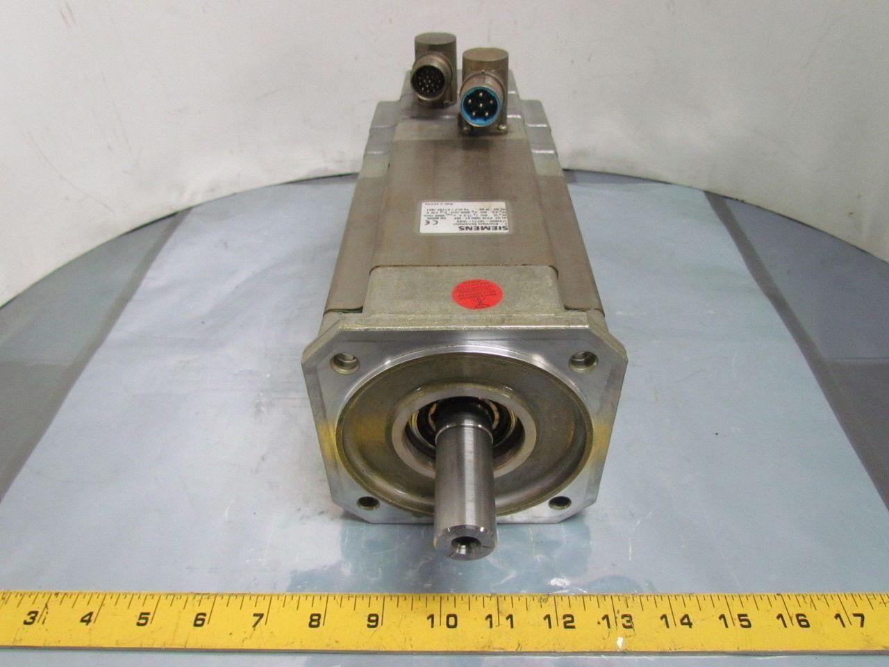 Siemens 1FK6064-7AF71-1AG0 3 PH Brushless Servo Motor Incremental Encoder 1 VPP