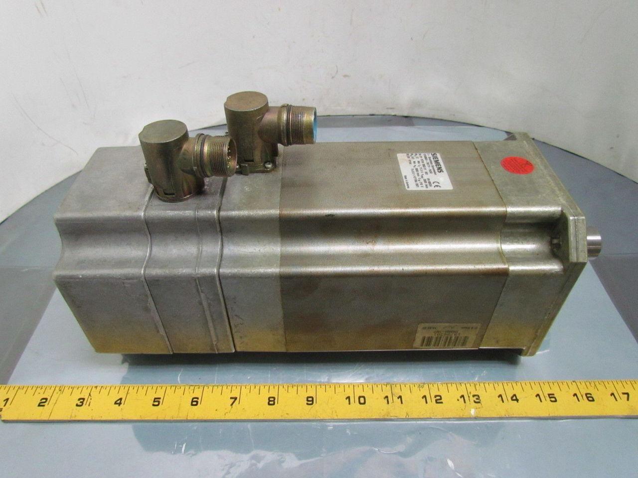 Siemens 1FK6064-7AF71-1AG0 3 PH Brushless Servo Motor Incremental Encoder 1 VPP