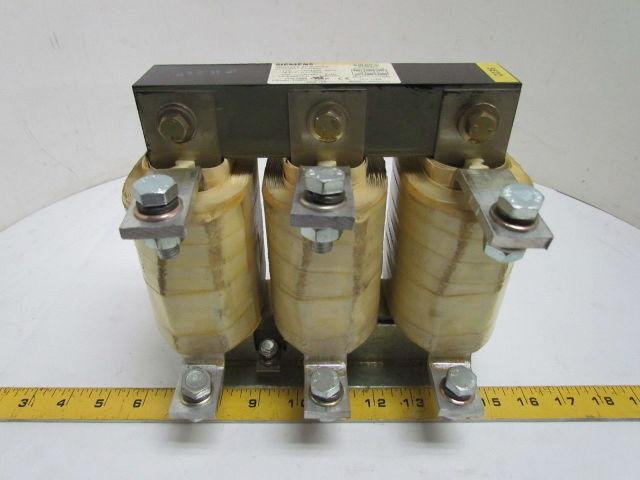 Siemens 4EU2452-2UA00-0A Mains Choke 3-Phase Reactor 400-480V 160 Amp SIDAC-D
