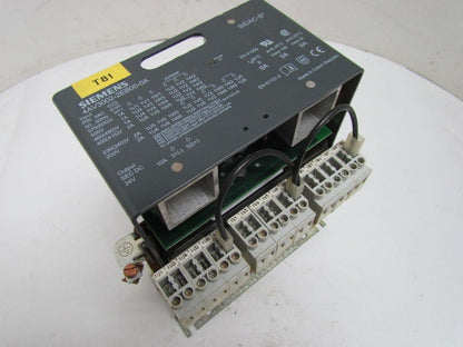 Siemens 4AV3002-2EB00-0A Power Supply 3 Phase 200-600VAC 24VDC 10 Amp SIDAC-S
