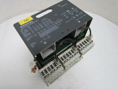 Siemens 4AV3002-2EB00-0A Power Supply 3 Phase 200-600VAC 24VDC 10 Amp SIDAC-S