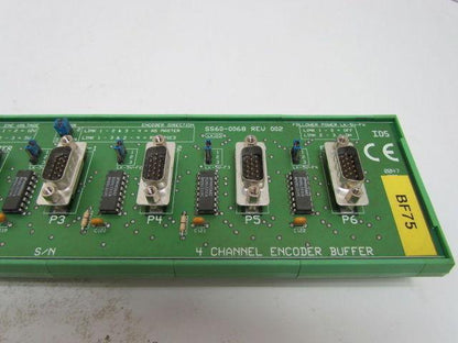 Allen Bradley 4100-EF04 SS60-0068 Encoder Buffer Drive Fanout Board 4-Channel