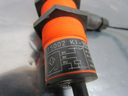 IFM Efector KI5002 KI-3015-BPKG/NI Capacitive Sensor 10-36VDC M30x1.5