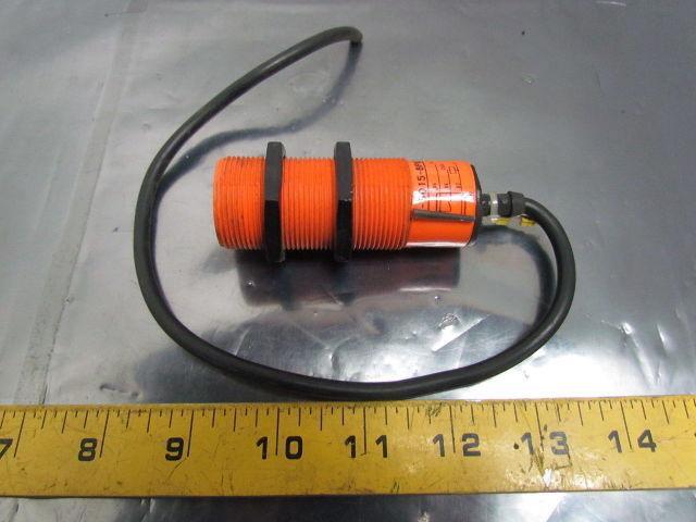 IFM Efector KI-3015-BPKG/KI5002 Capacitive Sensor 10-36VDC M30x1.5