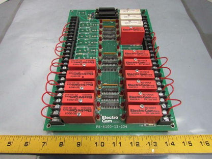 Electro Cam PS-4100-12-224 Output Circuit Board I/O Rack EC-ODC5 Relay Module