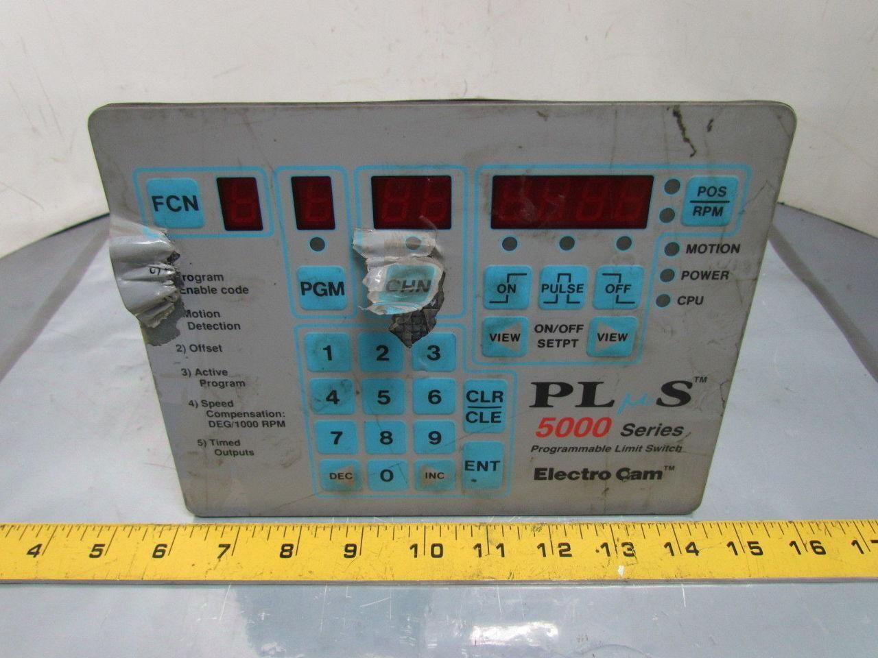 Electro Cam PS-5104-10-024 Programmable Limit Switch Plus 5000 Series