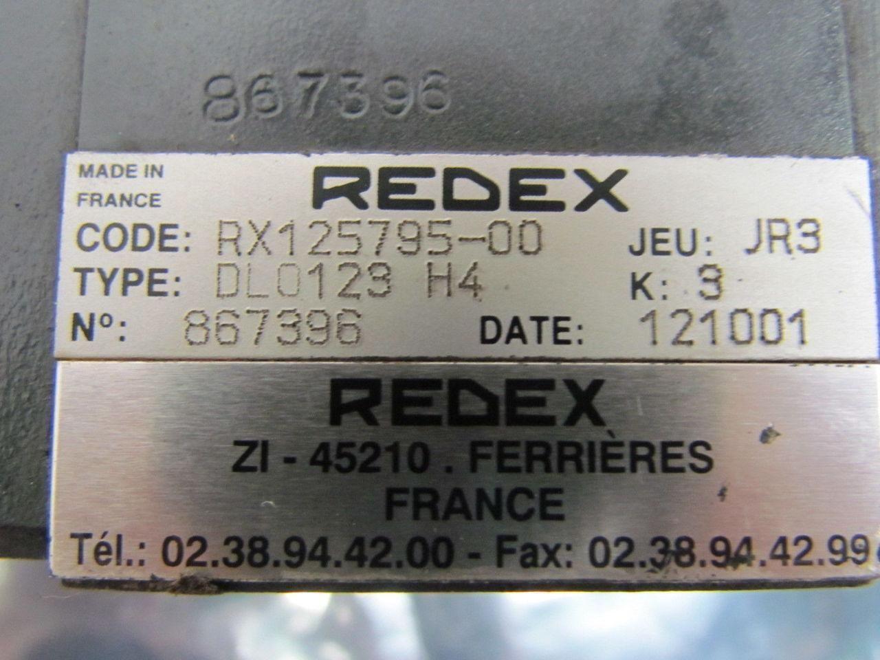 REDEX Type DL0129 H4 Code RX125795-00 Drive