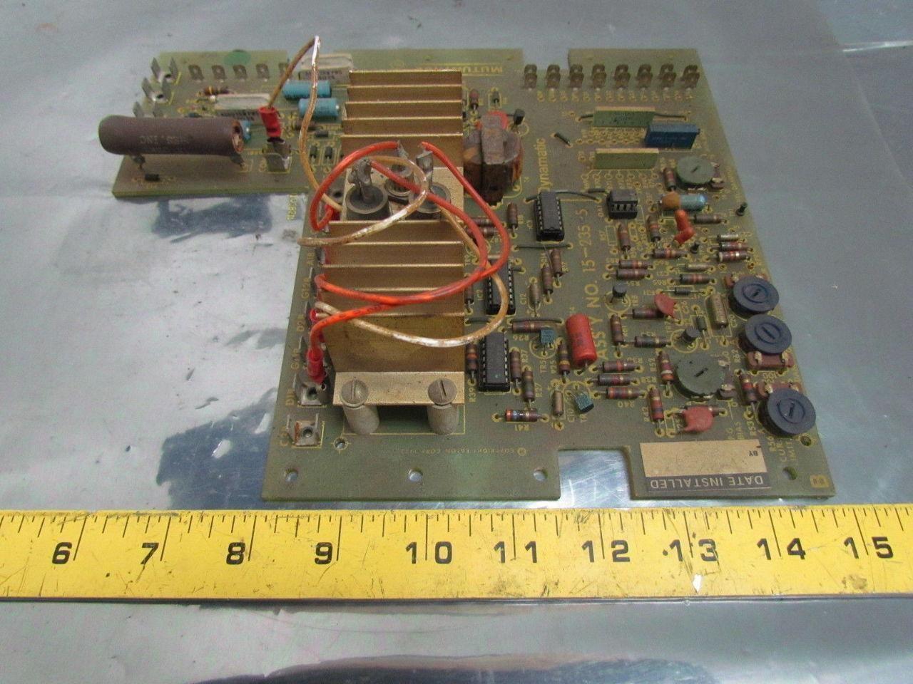 Dynamatic 70-47-186 Circuit Board