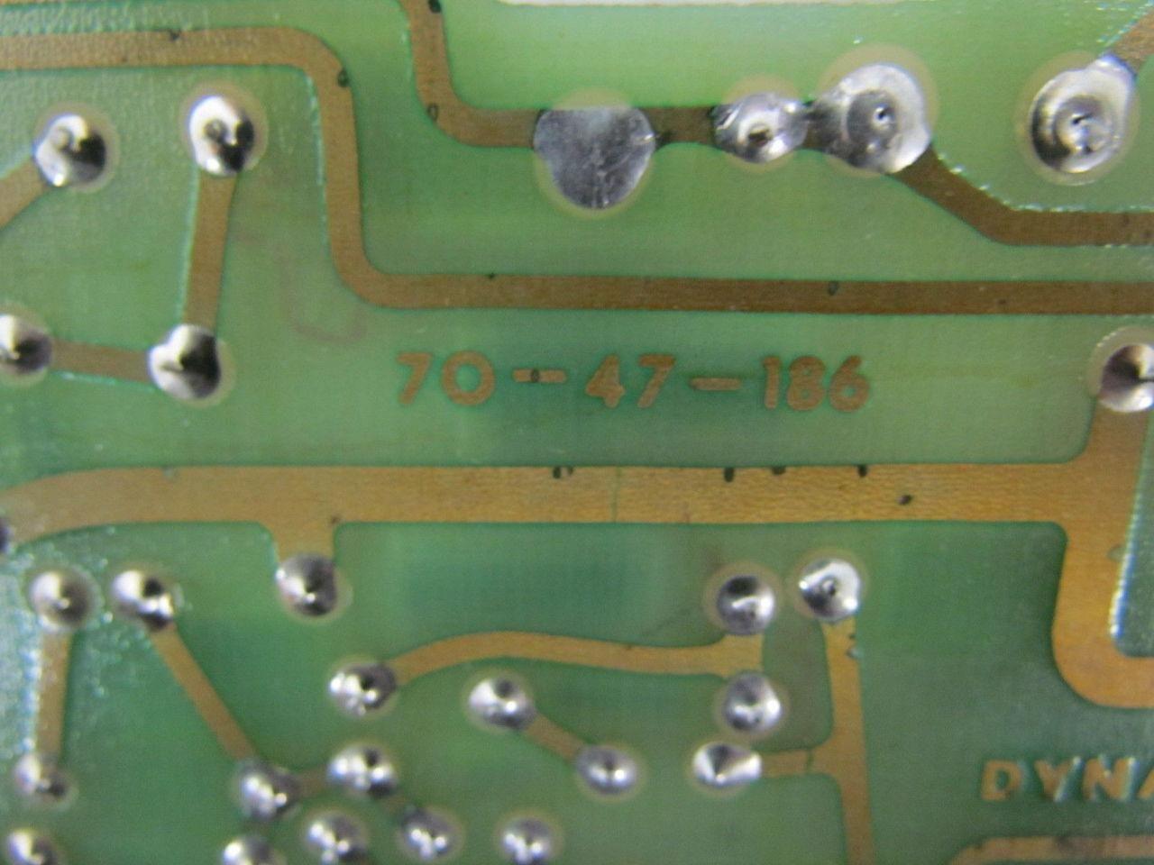 Dynamatic 70-47-186 Circuit Board