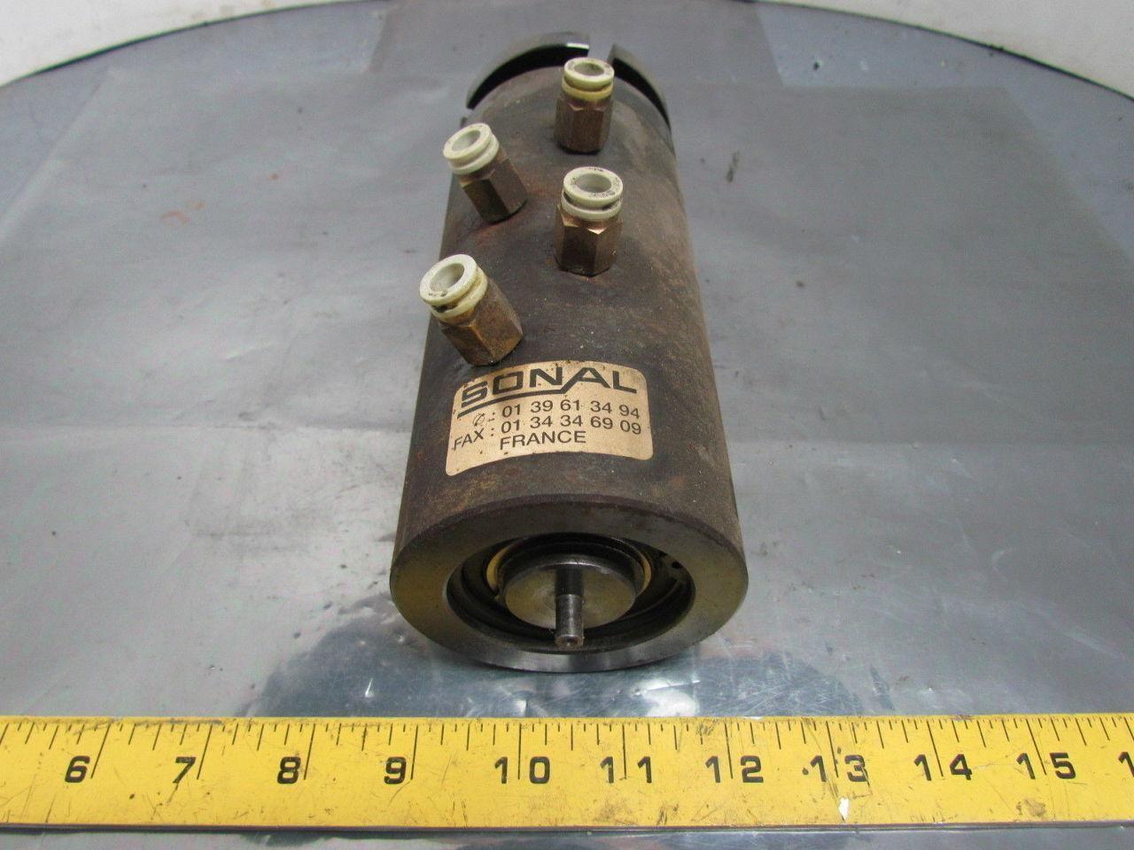 Sonal SN 5474 E Pneumatic rotary Union 4-circuit