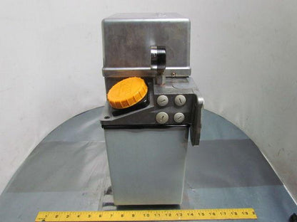 Vogel Mini5/BWW6 TK5 Centralized Lubrication Pump w/Reservoir .25 Liter/Minute