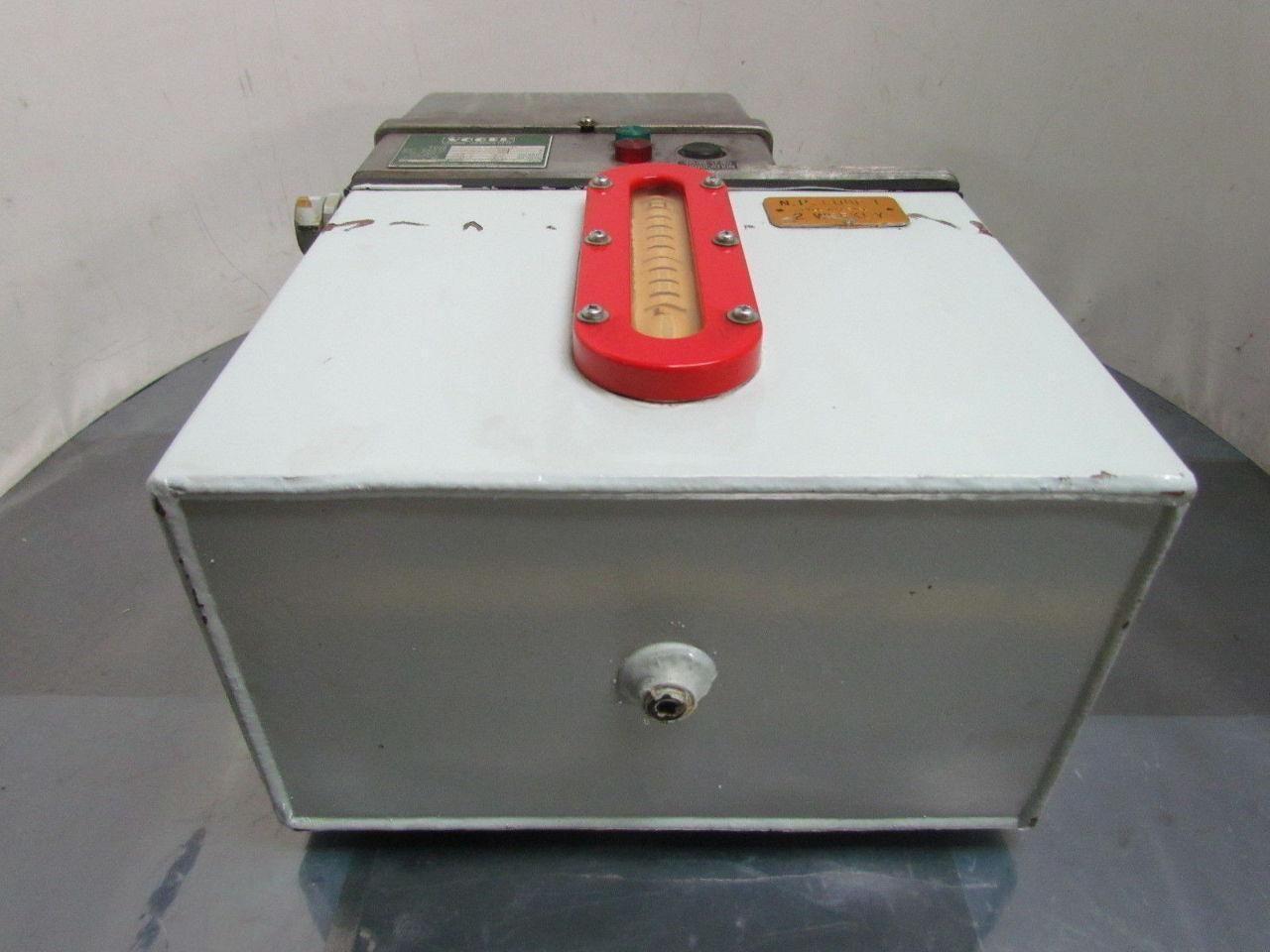 Vogel Mini5/BWW6 TK5 Centralized Lubrication Pump w/Reservoir .25 Liter/Minute