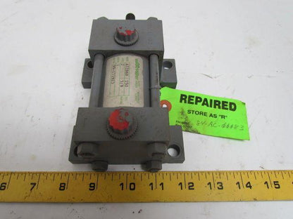 Miller A72B6N Pneumatic Air Cylinder 2" Bore 1" Stroke Series A 250 PSI