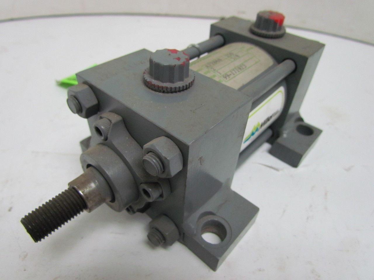 Miller A72B6N Pneumatic Air Cylinder 2" Bore 1" Stroke Series A 250 PSI