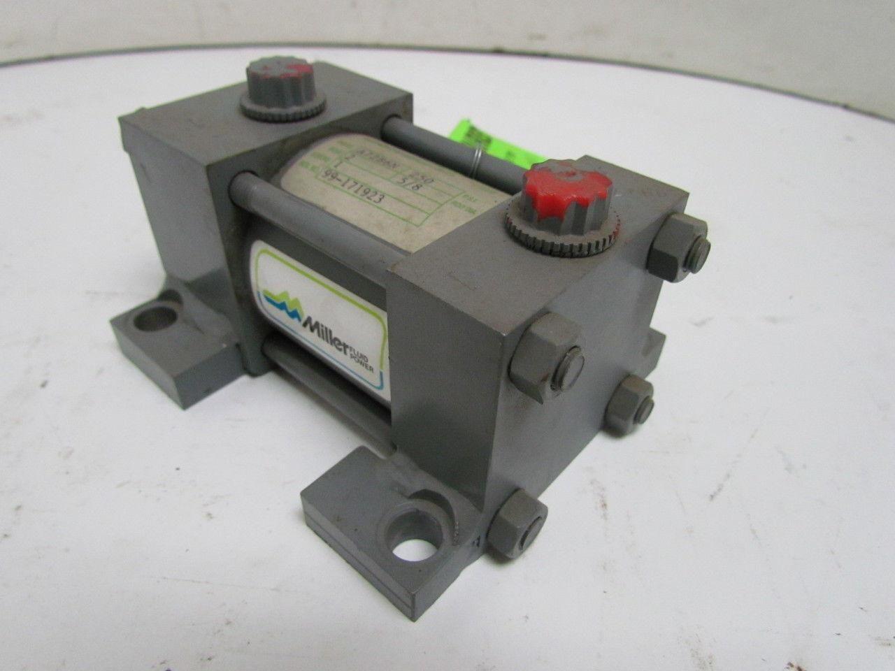 Miller A72B6N Pneumatic Air Cylinder 2" Bore 1" Stroke Series A 250 PSI