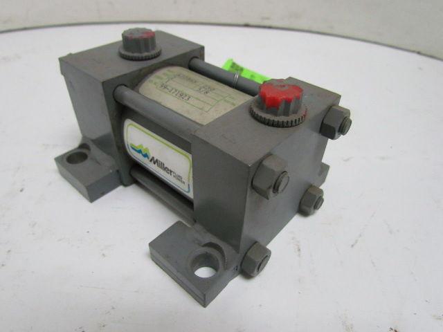 Miller A72B6N Pneumatic Air Cylinder 2" Bore 1" Stroke Series A 250 PSI