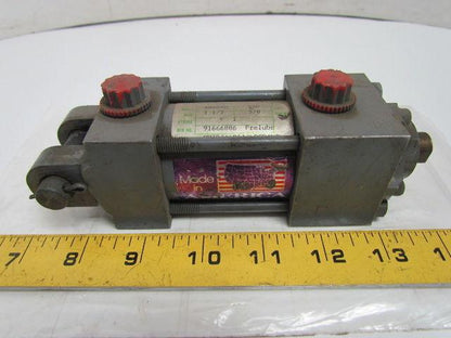 Miller A84B4N Pneumatic Air Cylinder 1-1/2" Bore 1" Stroke Series A 250 PSI