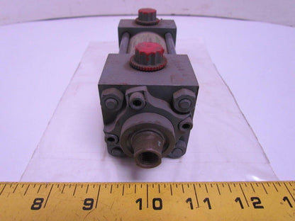 Miller A84B4N Pneumatic Air Cylinder 1-1/2" Bore 1" Stroke Series A 250 PSI