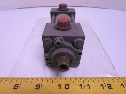 Miller A84B4N Pneumatic Air Cylinder 1-1/2" Bore 1" Stroke Series A 250 PSI