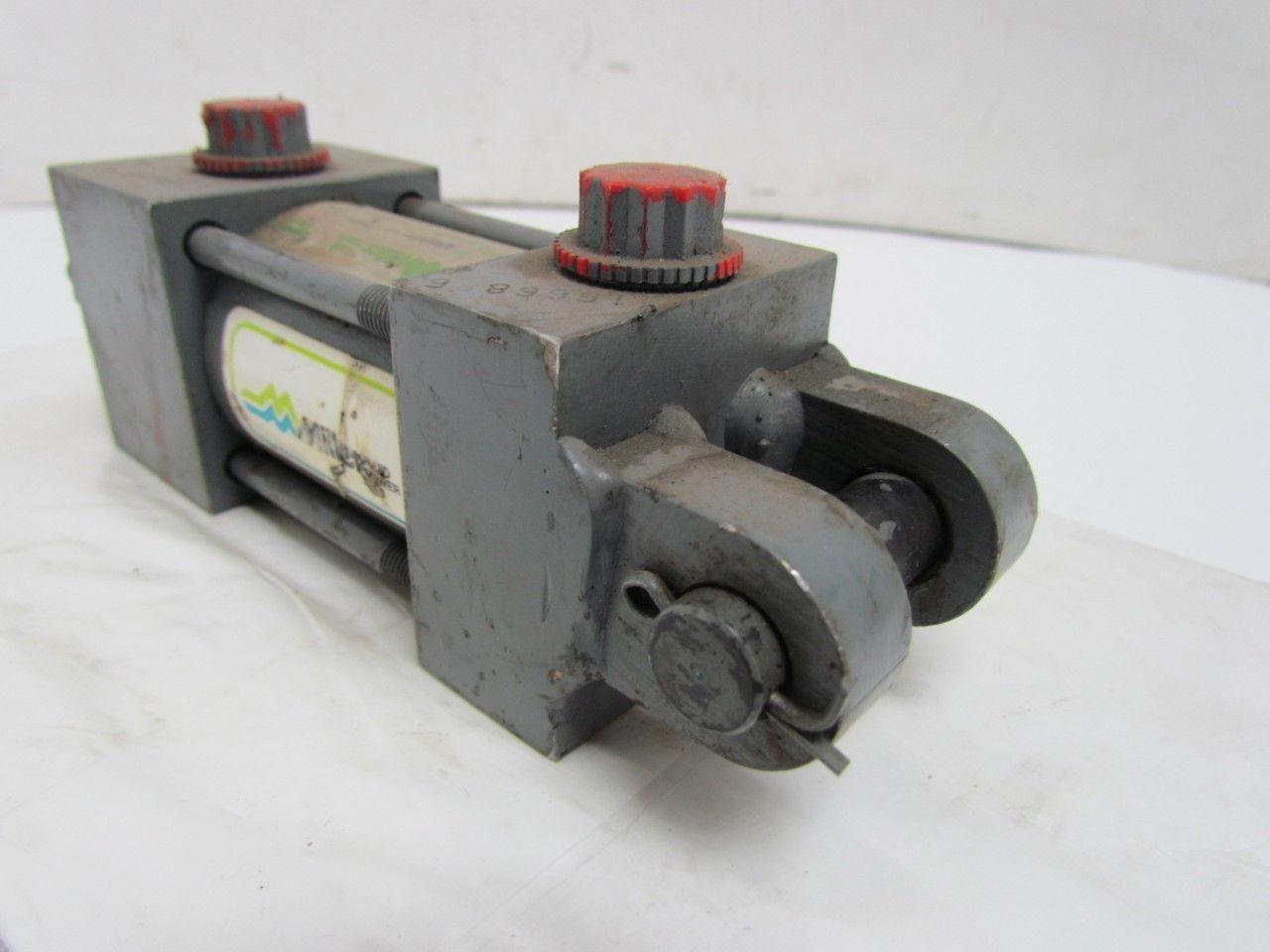 Miller A84B4N Pneumatic Air Cylinder 1-1/2" Bore 1" Stroke Series A 250 PSI