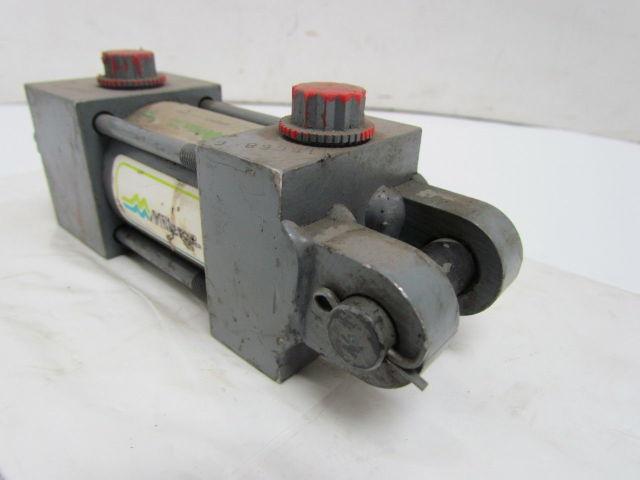 Miller A84B4N Pneumatic Air Cylinder 1-1/2" Bore 1" Stroke Series A 250 PSI