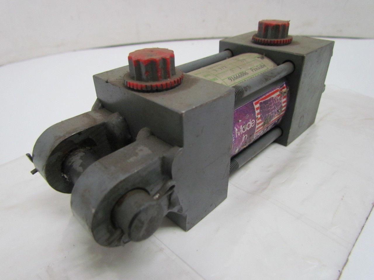 Miller A84B4N Pneumatic Air Cylinder 1-1/2" Bore 1" Stroke Series A 250 PSI