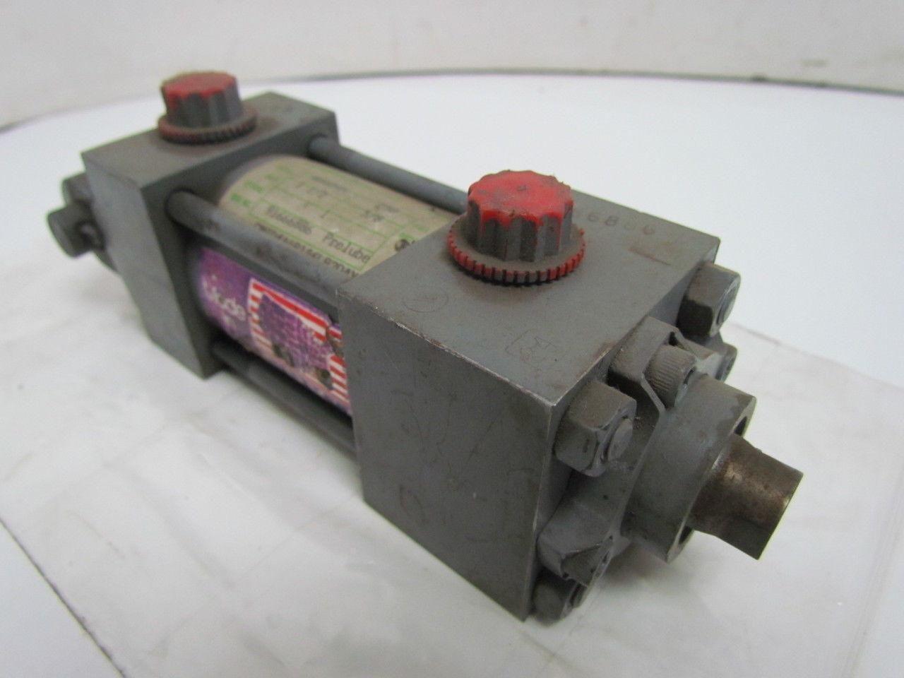 Miller A84B4N Pneumatic Air Cylinder 1-1/2" Bore 1" Stroke Series A 250 PSI
