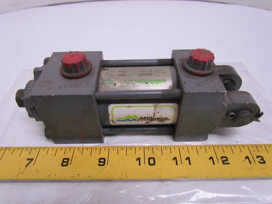 Miller A84B4N Pneumatic Air Cylinder 1-1/2" Bore 1" Stroke Series A 250 PSI