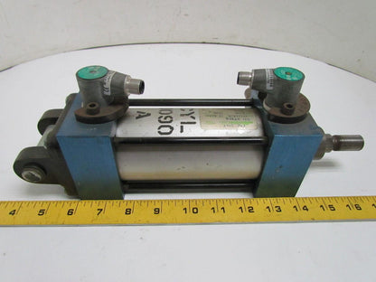 Miller IPA84B2B Pneumatic Air Cylinder 63mm Bore 80mm Stroke w/switches