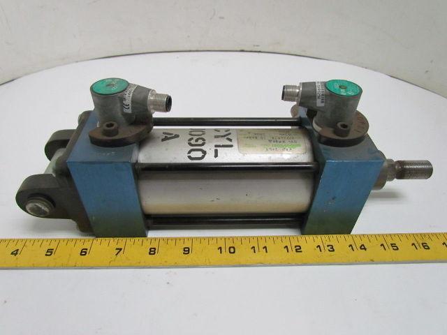 Miller IPA84B2B Pneumatic Air Cylinder 63mm Bore 80mm Stroke w/switches