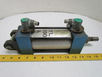 Miller IPA84B2B Pneumatic Air Cylinder 63mm Bore 80mm Stroke w/switches