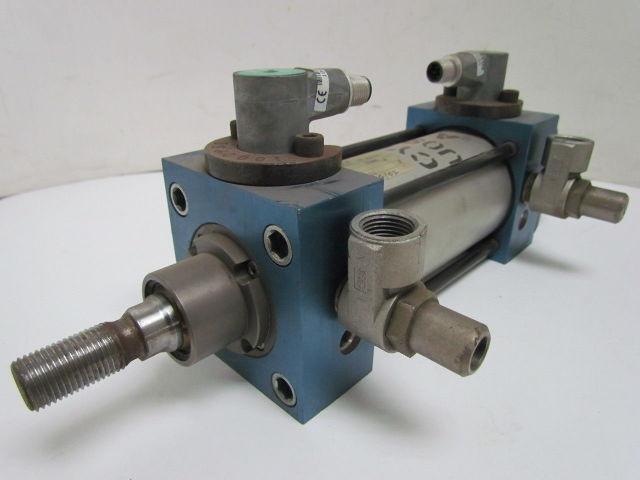 Miller IPA84B2B Pneumatic Air Cylinder 63mm Bore 80mm Stroke w/switches
