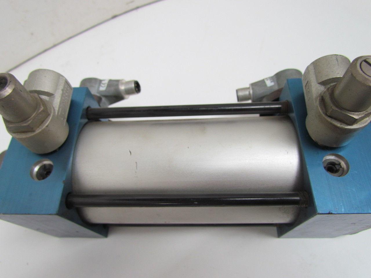 Miller IPA84B2B Pneumatic Air Cylinder 63mm Bore 80mm Stroke w/switches