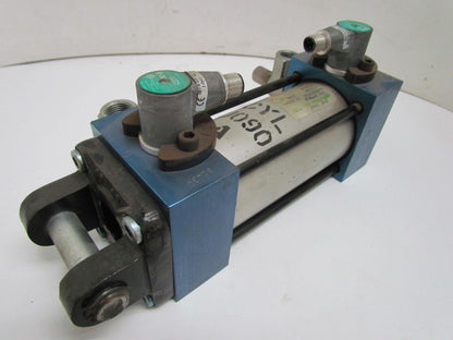 Miller IPA84B2B Pneumatic Air Cylinder 63mm Bore 80mm Stroke w/switches